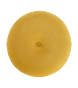 Mustard Velvet Tripod Footstool