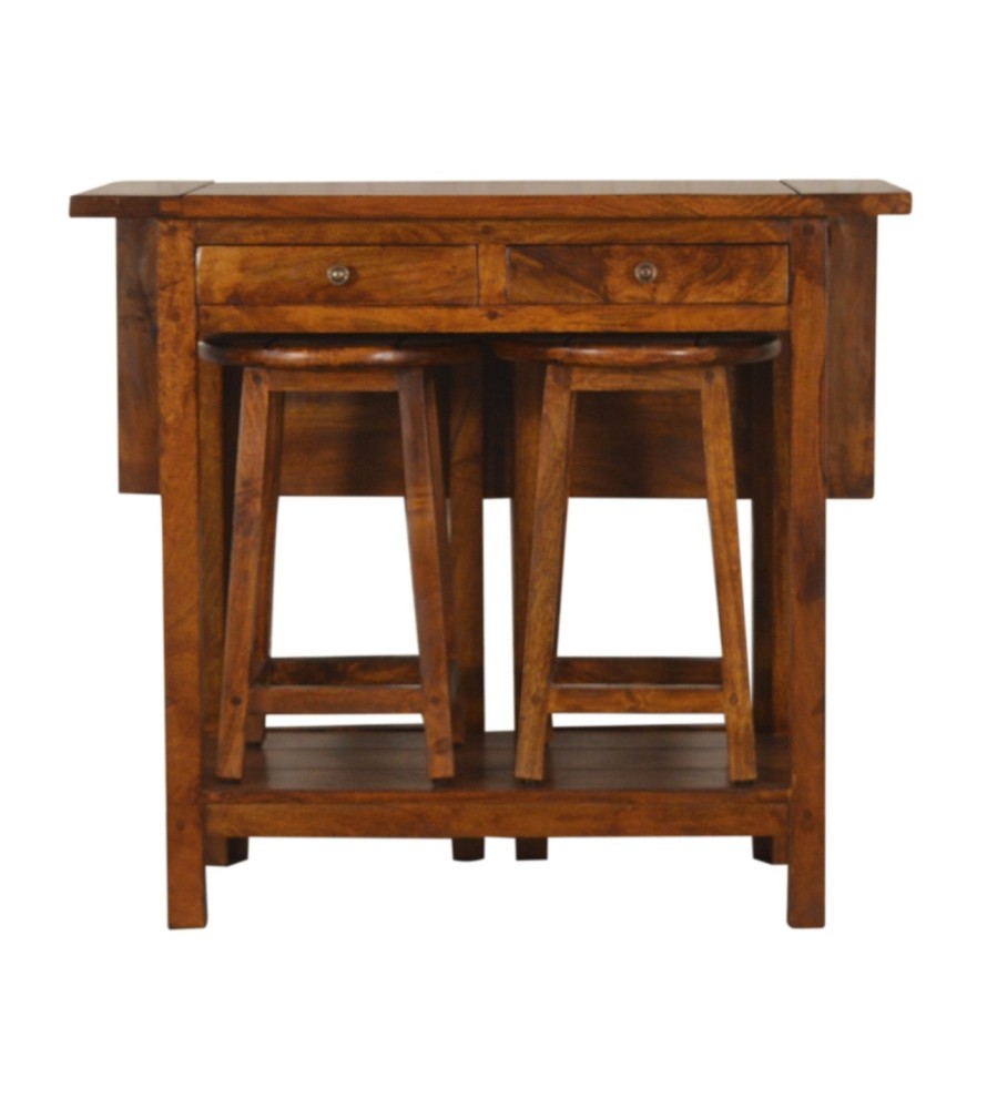 Chestnut Breakfast Table