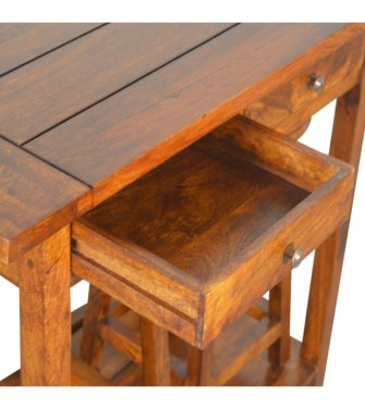 Chestnut Breakfast Table