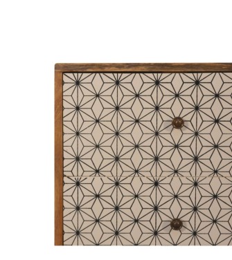 Table de chevet Prima à 2 tiroirs