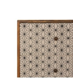 Table de chevet Prima à 2 tiroirs