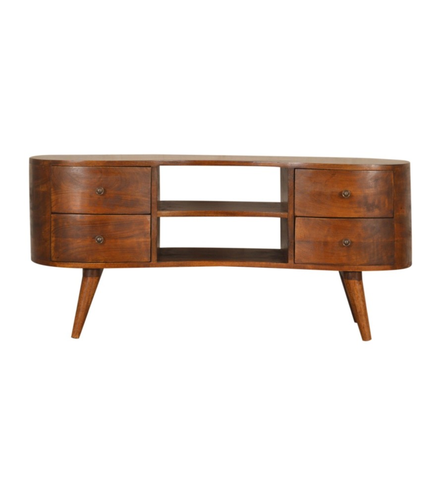 Chestnut Wave Entertainment Unit