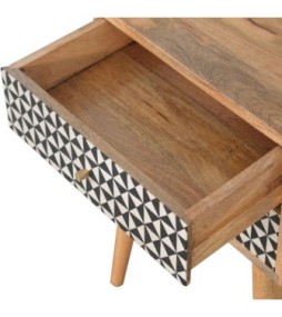 Table de chevet Rafina à 2 tiroirs