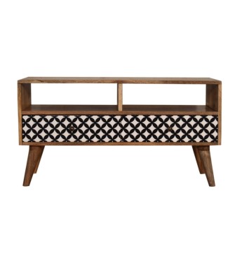 Diamond Screen Printed TV Unit
