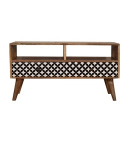 Diamond Screen Printed TV Unit
