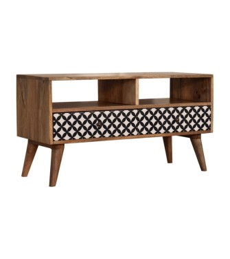 Diamond Screen Printed TV Unit