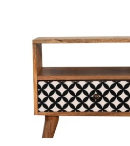Diamond Screen Printed TV Unit