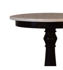 Table basse ronde de style français