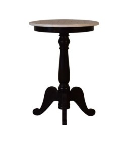Table basse ronde de style français