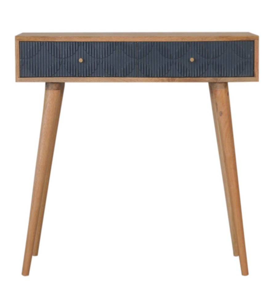 Milan Navy Console Table