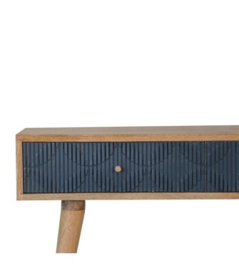 Milan Navy Console Table