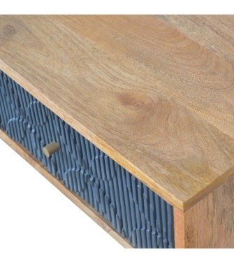 Milan Navy Console Table