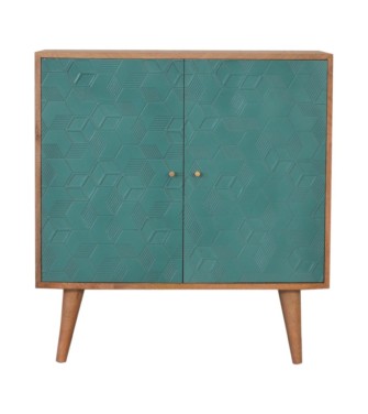 Armoire Acadia bleu sarcelle