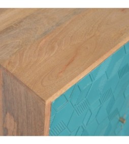 Acadia Teal Cabinet