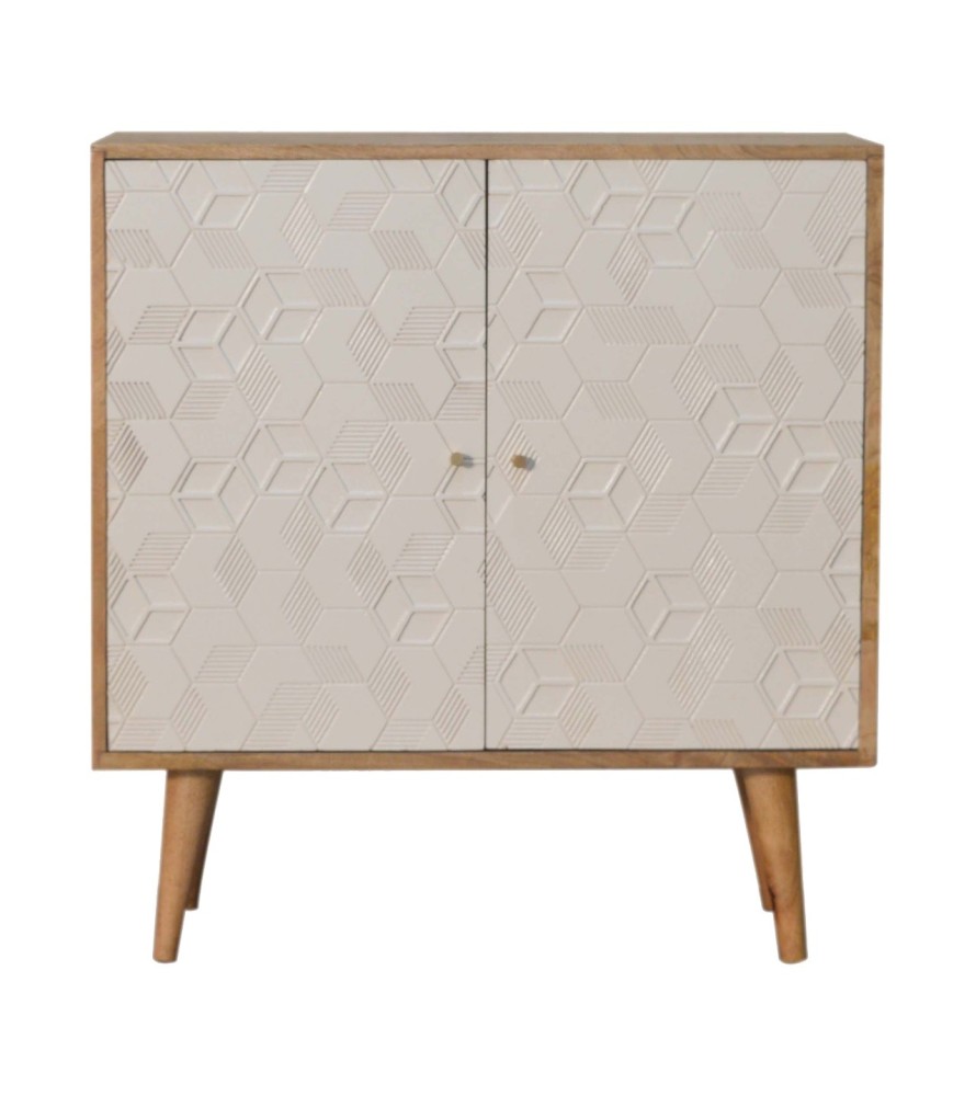 Acadia White Cabinet