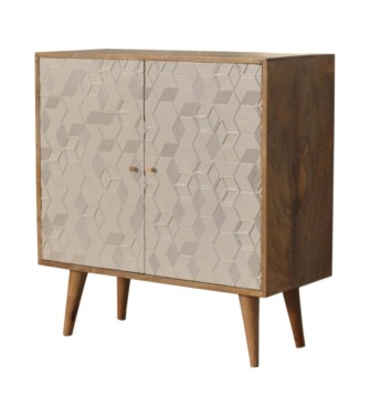 Acadia White Cabinet