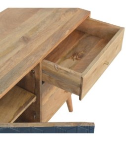 Acadia Black Cabinet with Drawers