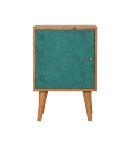 Table de chevet Acadia Teal