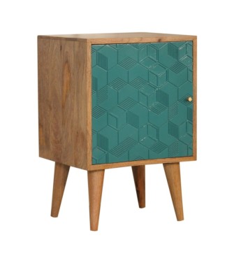 Table de chevet Acadia Teal