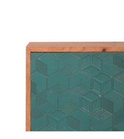 Table de chevet Acadia Teal
