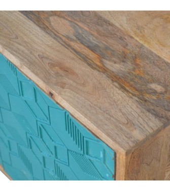 Table de chevet Acadia Teal