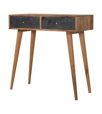 Acadia Black Console Table