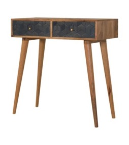 Acadia Black Console Table