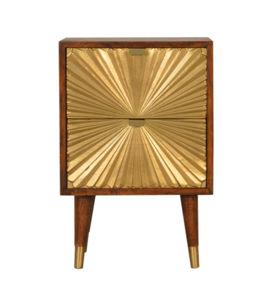 Table de chevet Manila Gold