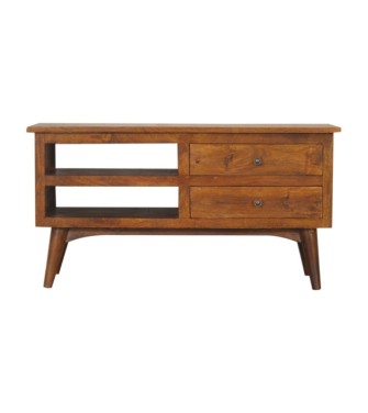 Chestnut Nordic Style TV Unit