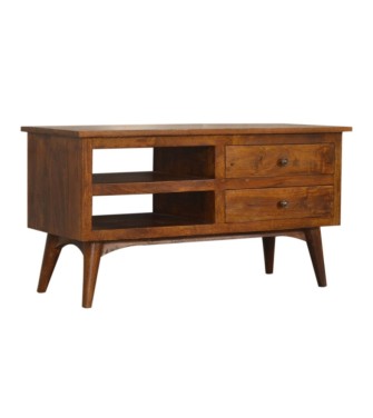 Chestnut Nordic Style TV Unit