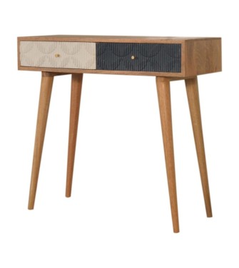 Milan Navy and White Console