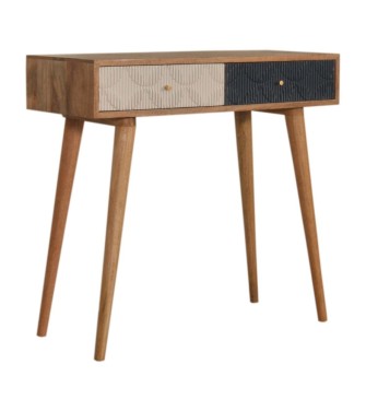 Milan Navy and White Console