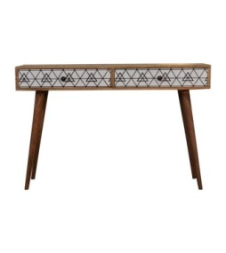 Triangular Long Console Table