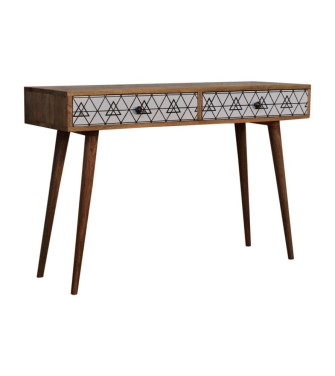 Triangular Long Console Table