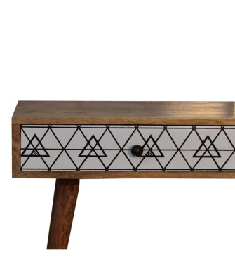 Triangular Long Console Table