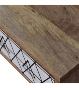 Triangular Long Console Table