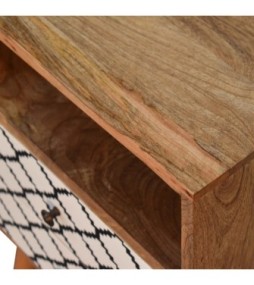 Table de chevet Stella avec niche ouverte