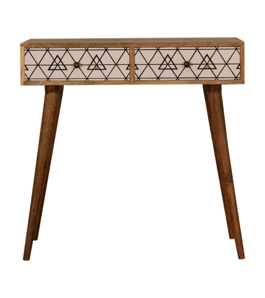Triangular Console Table