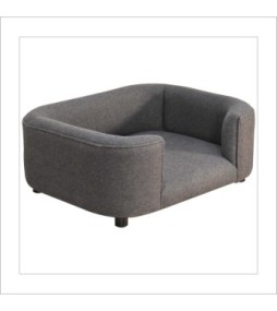 Canapé-lit pour animaux de compagnie en tweed Battleship