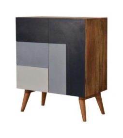 Quebec Blue Cabinet