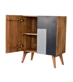 Quebec Blue Cabinet