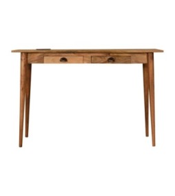 Bureau à 2 tiroirs avec câbles