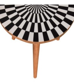 Spiral End Table