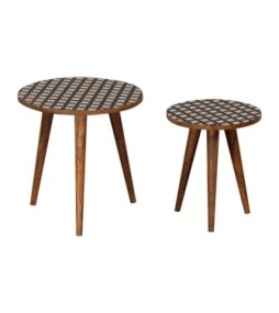 Monochrome End Table