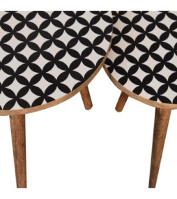 Monochrome End Table