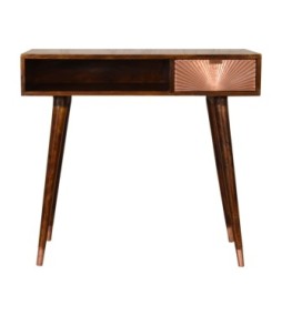 Bureau Manila en or rose
