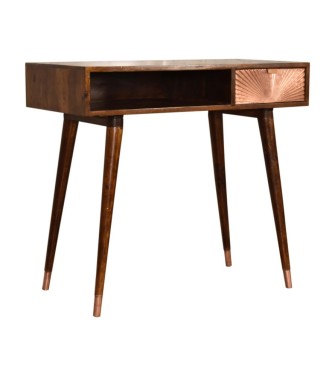 Bureau Manila en or rose