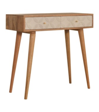 Milan White Console Table