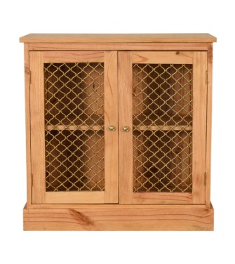 Armoire en pin à cage