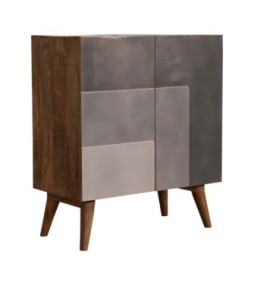 Quebec Grey Cabinet